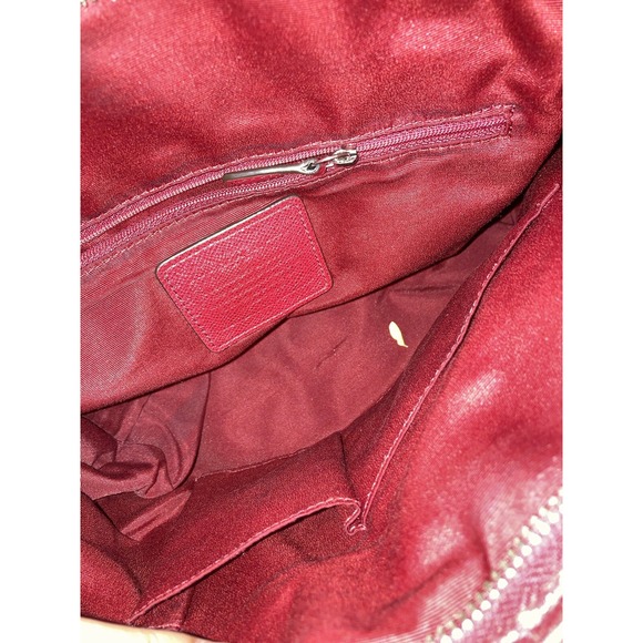 Coach Vintage Taxi Signature Red Coated Canvas Top Handles Tote - Picture 9 of 10